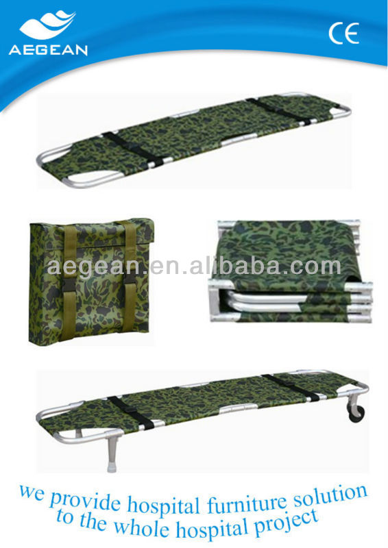 AG-2F intensified military folding stretcher for hospitals