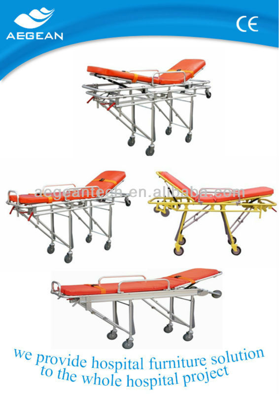 AG-2F intensified military folding stretcher for hospitals